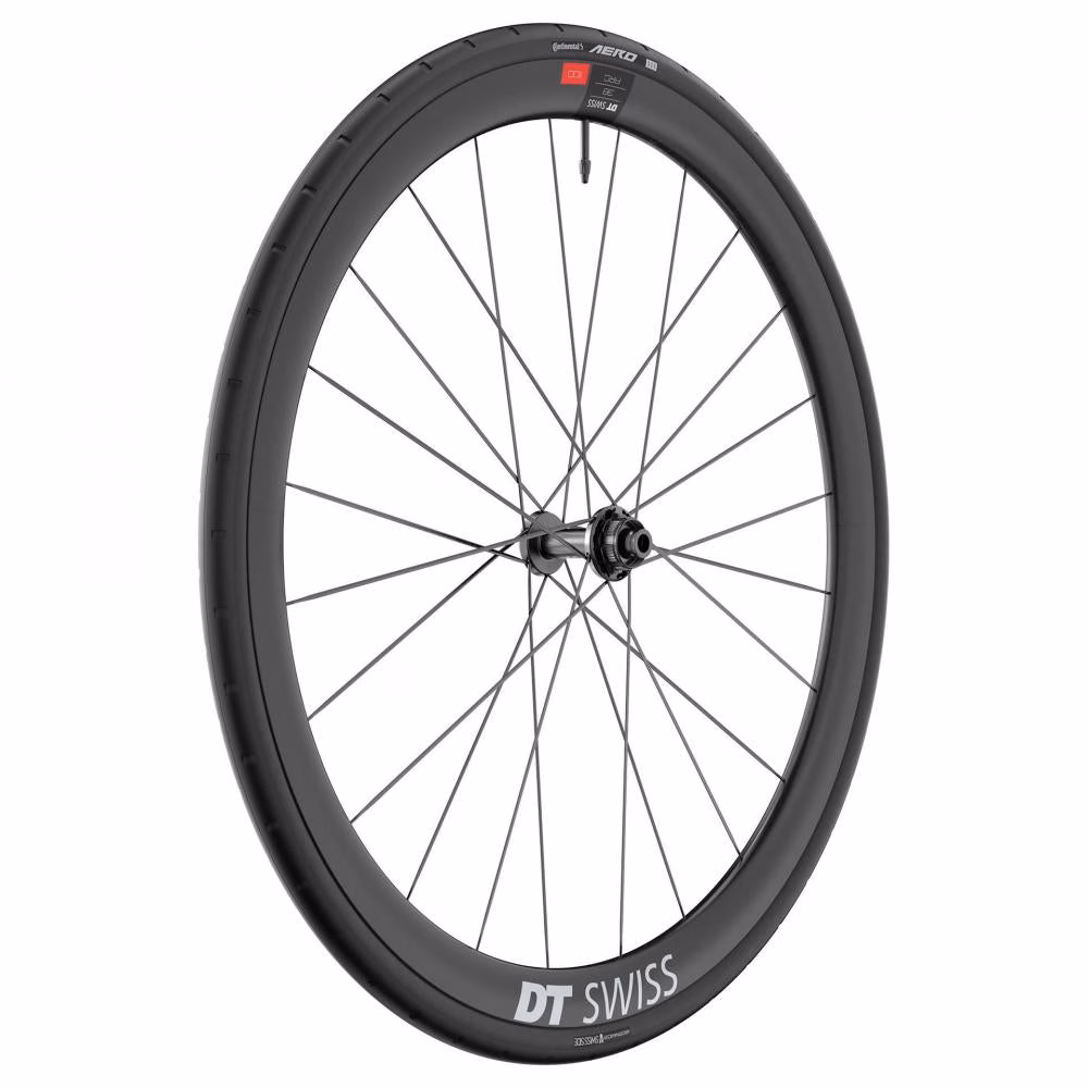 DT Swiss Laufrad ARC 1100 Dicut Disc 622 x 38 mm Schwarz - aerodynamisches Carbon-Rennradlaufrad