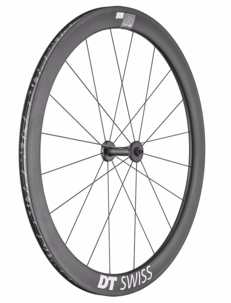 DT Swiss Laufrad ARC 1400 Dicut 48 622 x 17 mm schwarz - aerodynamisches Carbon-Vorderrad