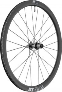 DT Swiss Laufrad ARC 1400 Dicut Disc 622 x 38 mm Schwarz - leichtes Aero-Carbonlaufrad für Berge