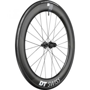 DT Swiss Laufrad ARC 1400 Dicut Disc 622 x 62 mm Schwarz - aerodynamisches Carbon-Vorderrad WTS