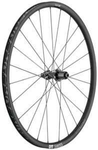 DT Swiss Laufrad CRC 1400 Spline Disc 622x22,5 mm schwarz - leichtes Gravel- und Crosser-Laufrad