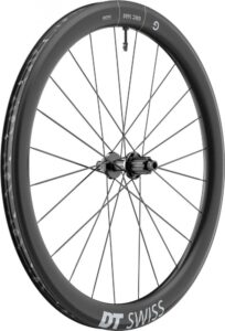 DT Swiss Laufrad GRC 1400 DICUT 29" 622 x 50 mm Schwarz - leichtes Carbon-Gravel-Vorderrad