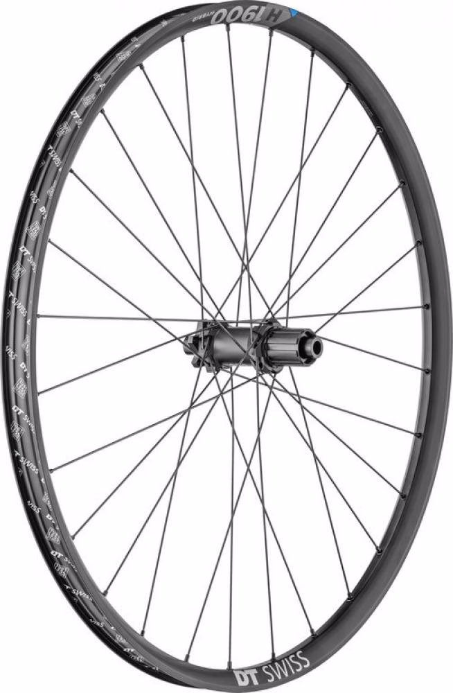 DT Swiss Laufrad H 1900 SPLINE 29" 622 x 30 mm schwarz - robustes eMTB-Hinterrad
