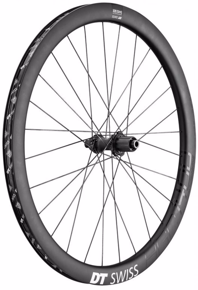 DT Swiss Laufrad HGC 1400 Spline 27,5" 27 schwarz - High-End Hybrid-Gravel-Boost-Laufrad
