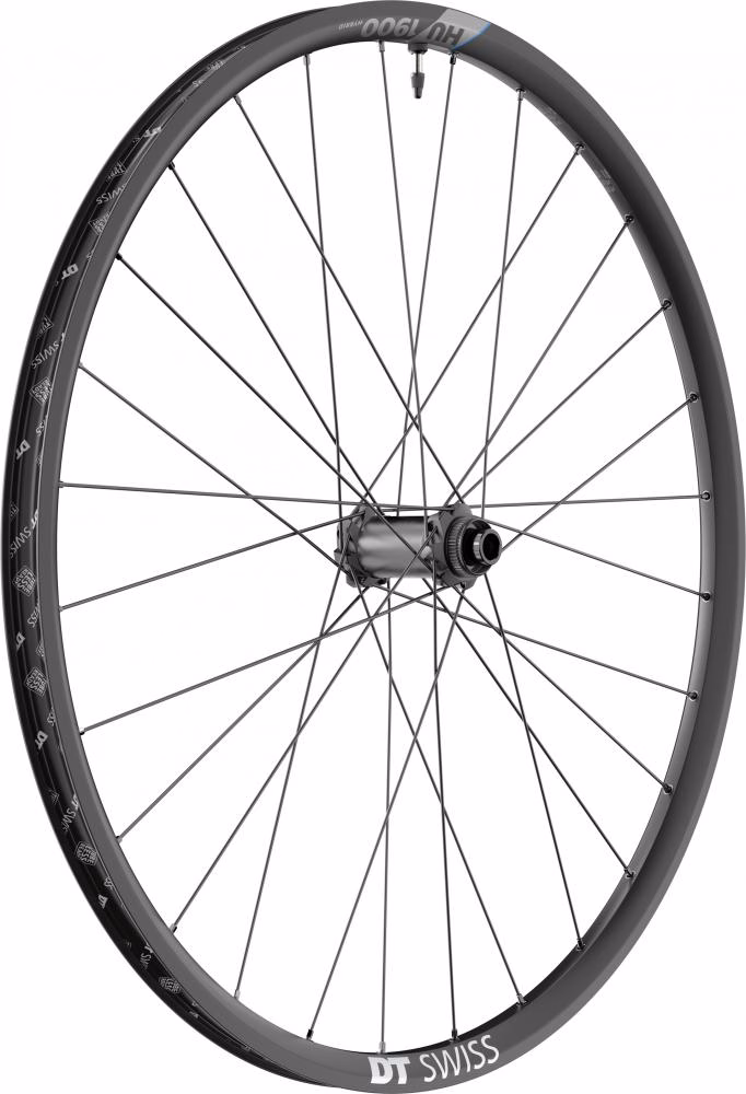 DT Swiss Laufrad HU 1900 SPLINE 29" 622 x 25 mm schwarz - robustes E-MTB Hinterrad