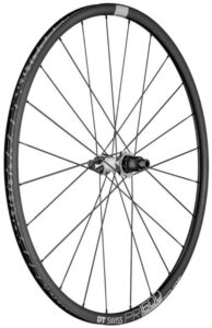 DT Swiss Laufrad PR 1600 Spline Disc 622x18 mm Schwarz - komfortstarkes Rennrad-Vorderrad
