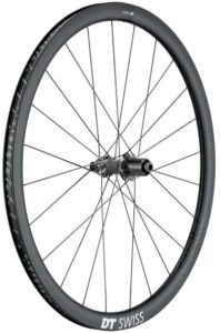 DT Swiss Laufrad PRC 1400 Spline Disc 622x18 mm schwarz - leichtes Carbon-Performance-Laufrad
