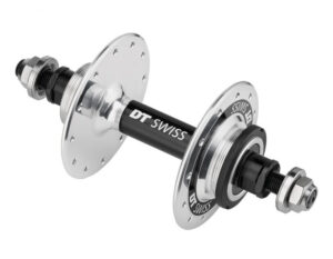DT Swiss Nabe HR 370 Track Classic 24 Loch silber - präzise Bahn- und Fixie-Performance