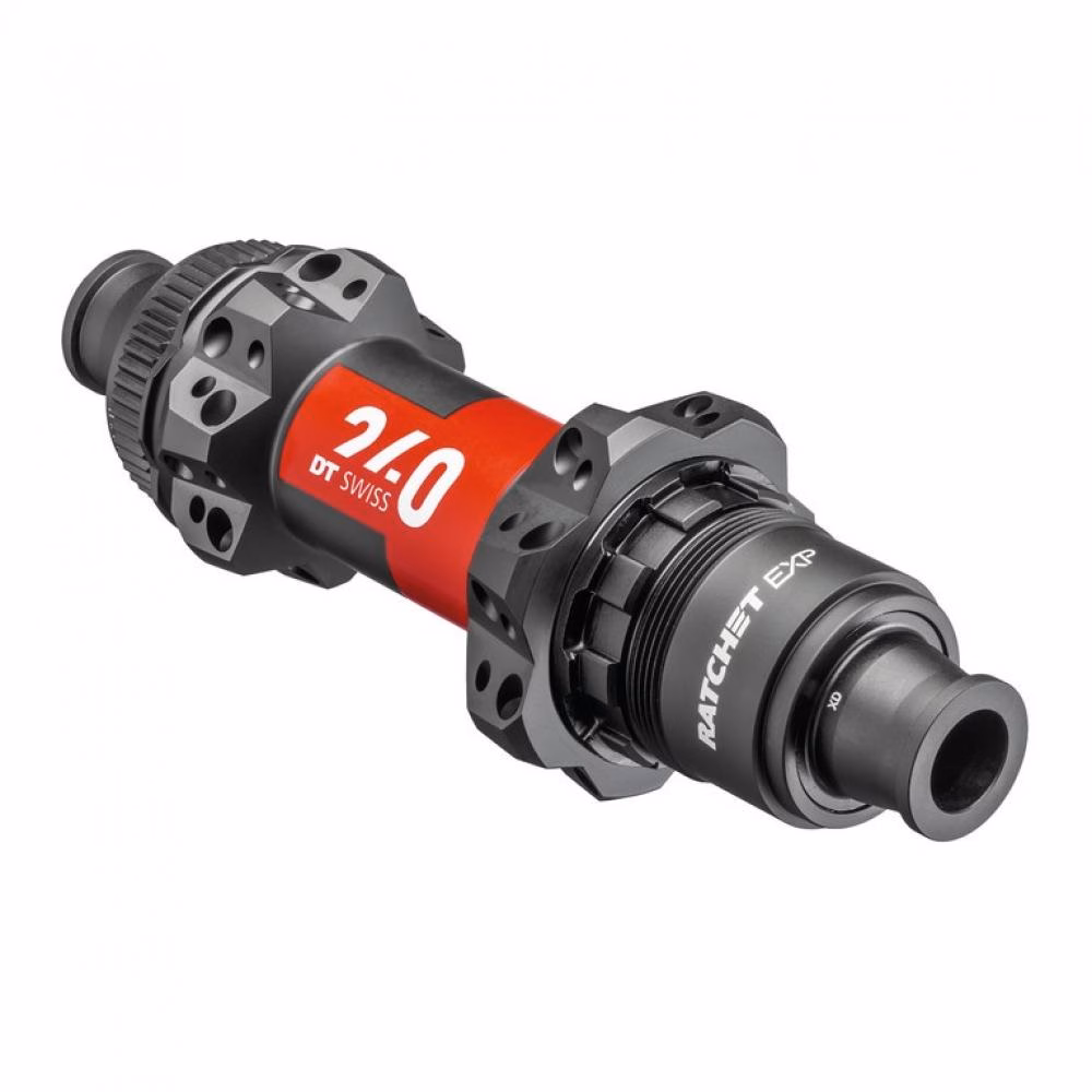 DT Swiss Nabe MTB HR 240 EXP 28 Loch schwarz - leichte High-Performance Hinterradnabe