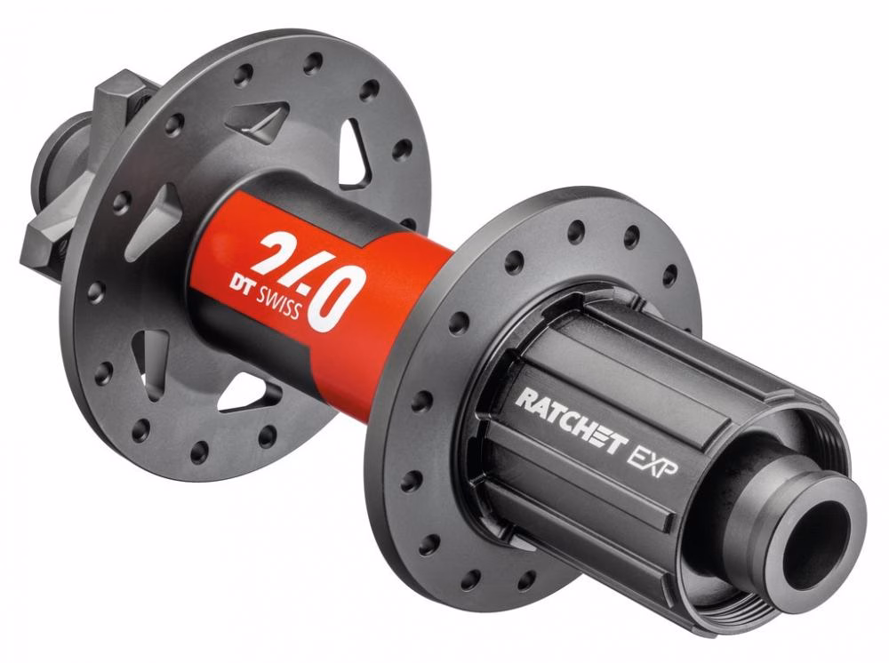 DT Swiss Nabe MTB HR 240 EXP 28 Loch schwarz - leichte, präzise Hinterradnabe