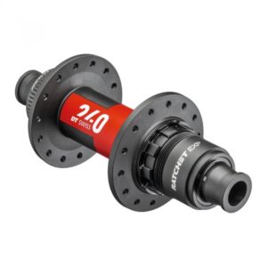 DT Swiss Nabe MTB HR 240 EXP Classic Centerlock Boost 28 Loch schwarz - direkte Kraftübertragung