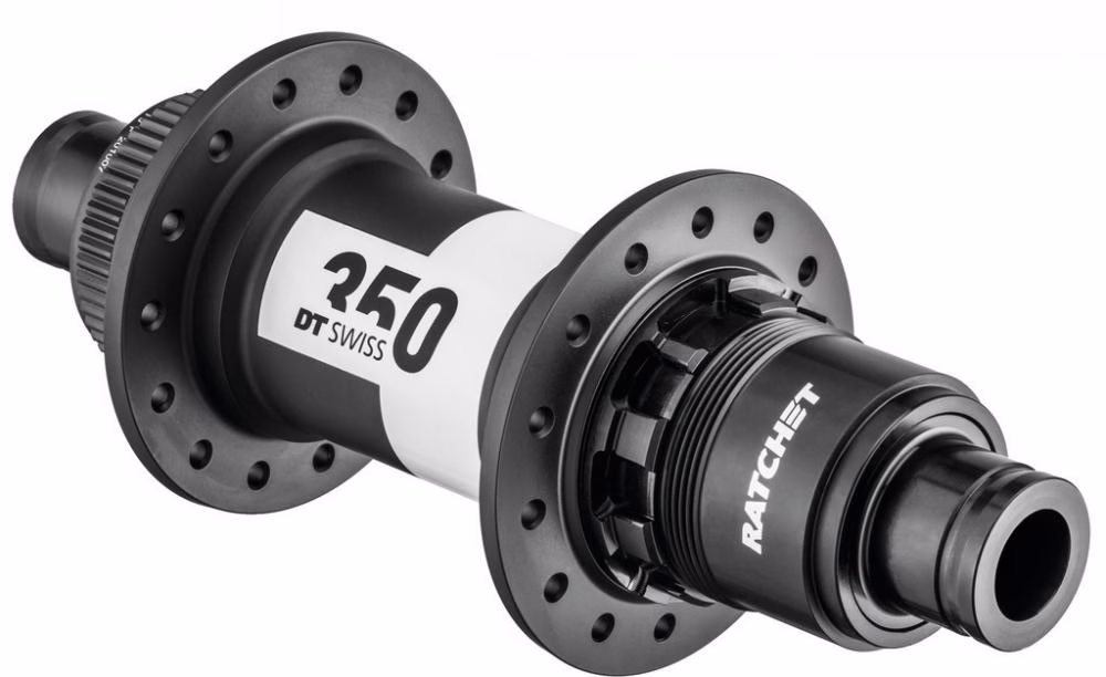 DT Swiss Nabe MTB HR 350 Classic 32 Loch Schwarz - zuverlässige Hinterradnabe in moderner Ausführung