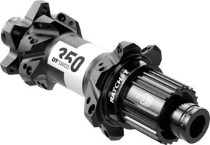 DT Swiss Nabe MTB HR 350 Straightpull 28 Loch Schwarz - zuverlässige Boost-Hinterradnabe