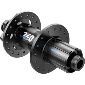 DT Swiss Nabe MTB Hybrid HR 240 EXP 32 Loch Schwarz - robuste eMTB Hinterradnabe