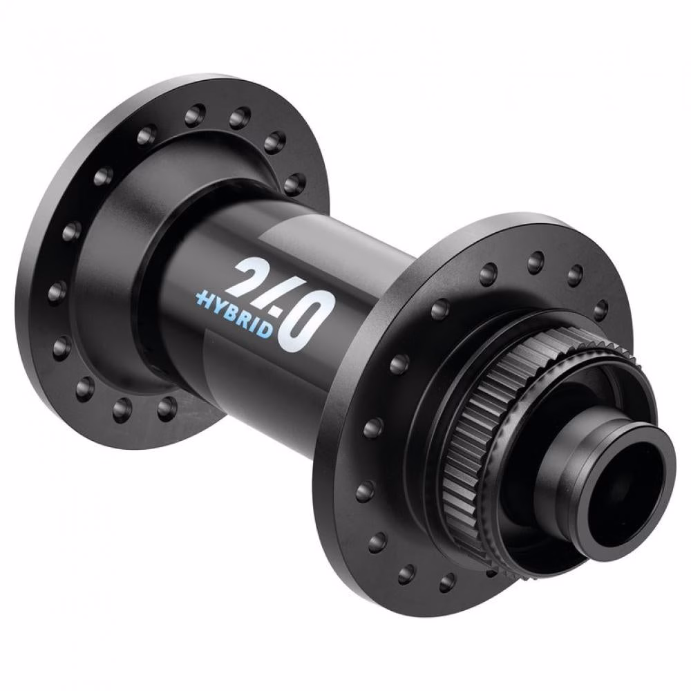 DT Swiss Nabe MTB Hybrid VR 240 EXP 32 Loch Schwarz - robuste E-MTB-Frontnabe