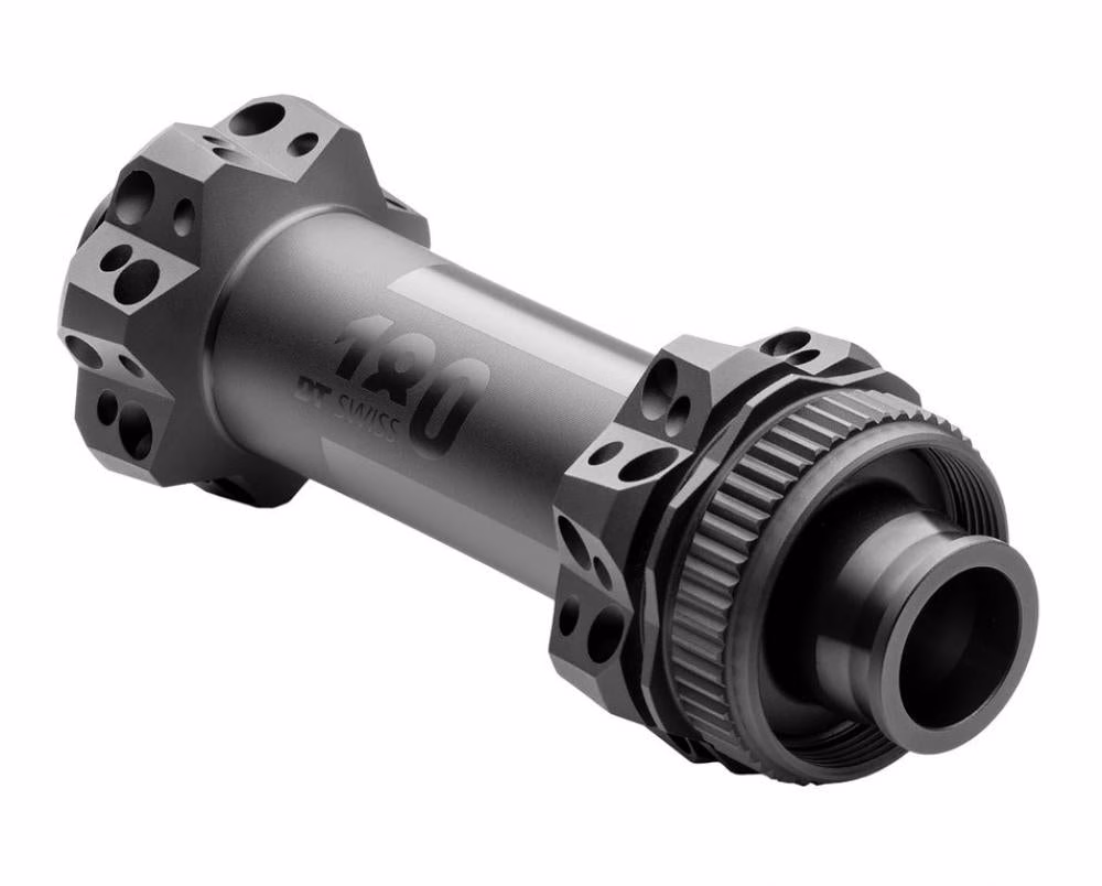 DT Swiss Nabe MTB VR 180 EXP 28 Loch schwarz - Highend-Vorderradnabe mit Ratchet EXP