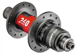DT Swiss Nabe Road HR 240 EXP 28 Loch schwarz - leichte High-Performance Hinterradnabe