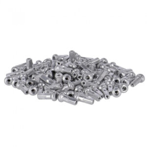 DT SWISS Nippel Hidden 2.0X12Mm Alu Eloxiert 100 Stück Silber