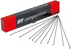 DT Swiss Speiche Competition 2.0 / 1.8 286 mm schwarz - robuste Laufrad-Speiche der aktuellen Generation