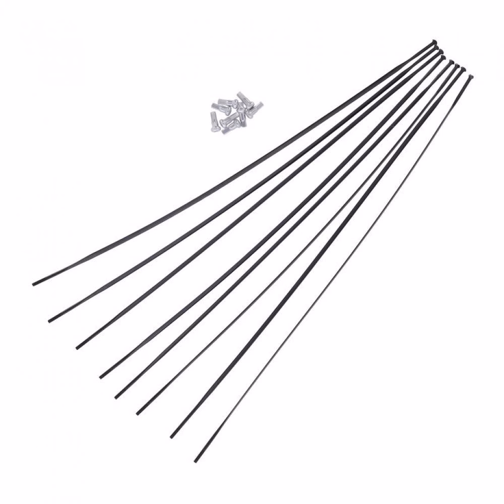 DT Swiss Speichenkit für ERC1100 DICUT VR/HR 28" Schwarz - zuverlässiger Ersatzspeichensatz