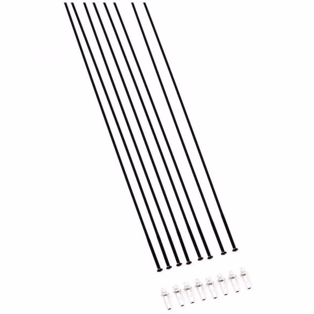DT Swiss Speichenkit für PR1400 DICUT VR/HR 21 mm schwarz - präzises Ersatzspeichen-Set