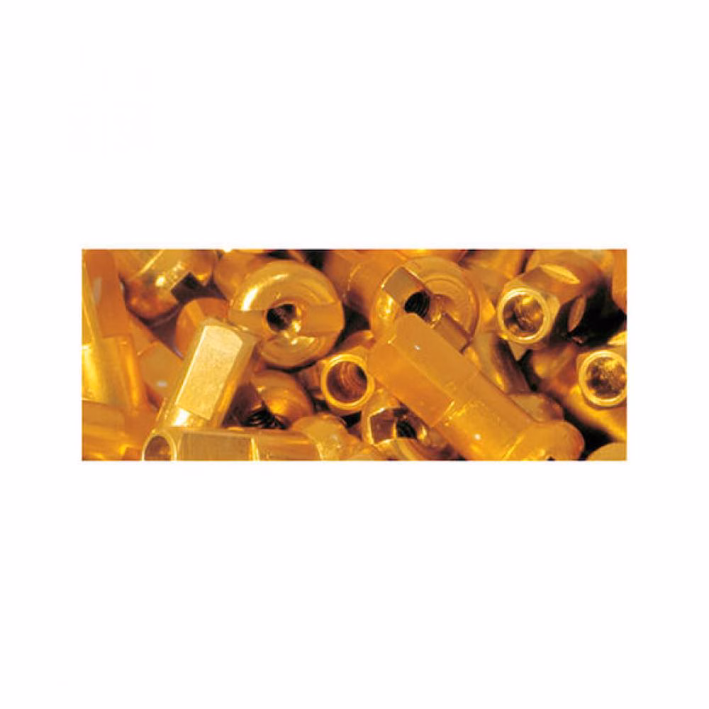 DT Swiss Speichennippel 2.0 Aluminium 12 mm gold - ultraleicht für präzisen Laufradbau