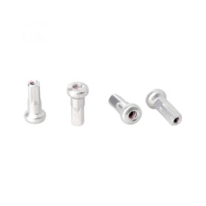 DT Swiss Speichennippel Alu Pro Lock Hidden 12 mm silber - leicht & aerodynamisch für Hochprofilfelgen