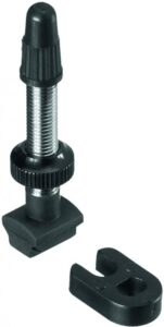 DT Swiss Tubeless-Ventil 32 mm Silber - Leichtes Presta-Ventil für Rennrad & MTB