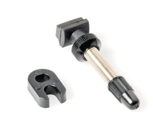 DT Swiss Tubeless-Ventil MTB silber 32 mm Silber - zuverlässiger Luftabschluss für Tubeless-Setups