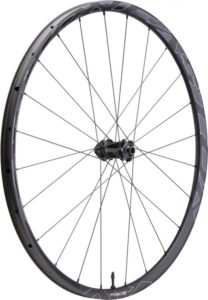 Easton EC90 AX Disc Laufrad VR 700C 100x15mm schwarz - leichtes Carbon-Performance-Vorderrad