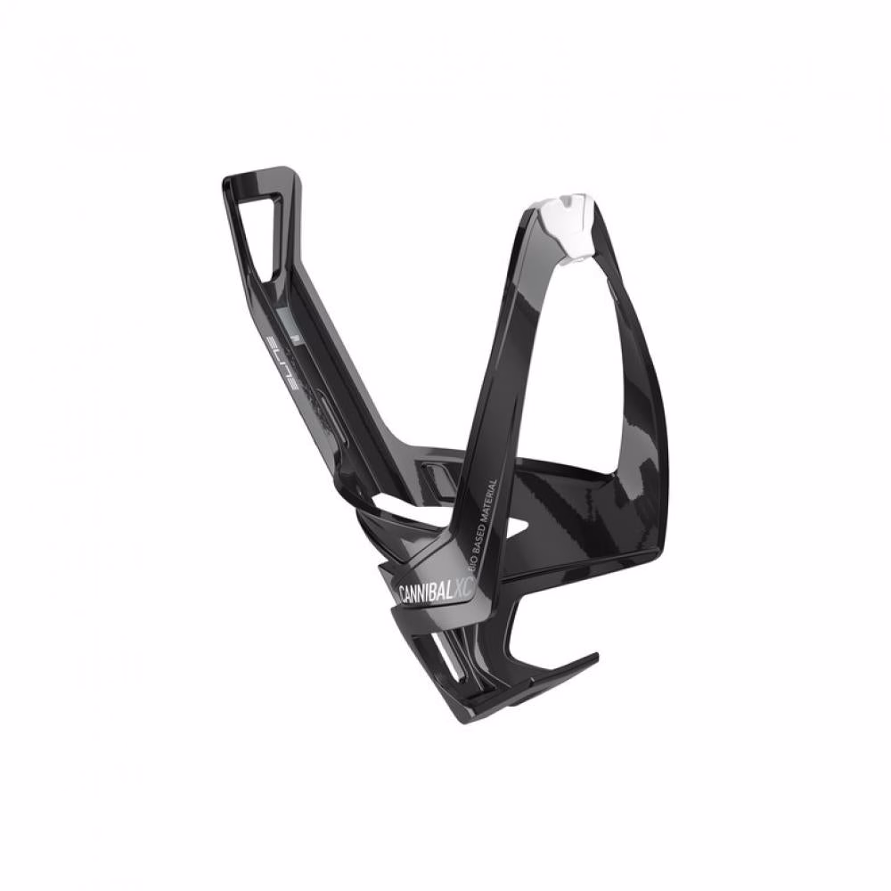 ELITE CANNIBAL XC BLACK GLOSSY white bio based GLOSSY - seitlicher Flaschenzugang