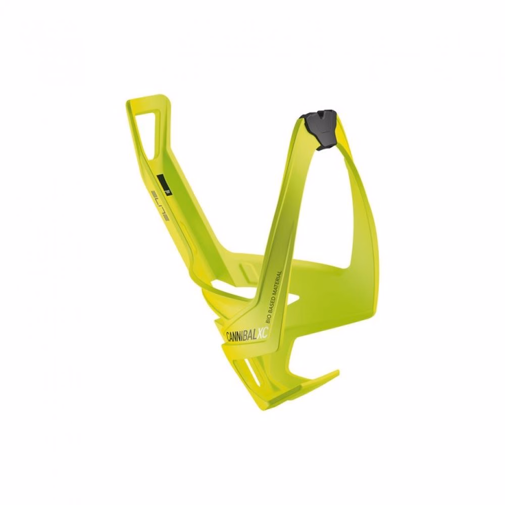 ELITE CANNIBAL XC Flaschenhalter One Size YELLOW FLUO black - seitlicher Zugriff