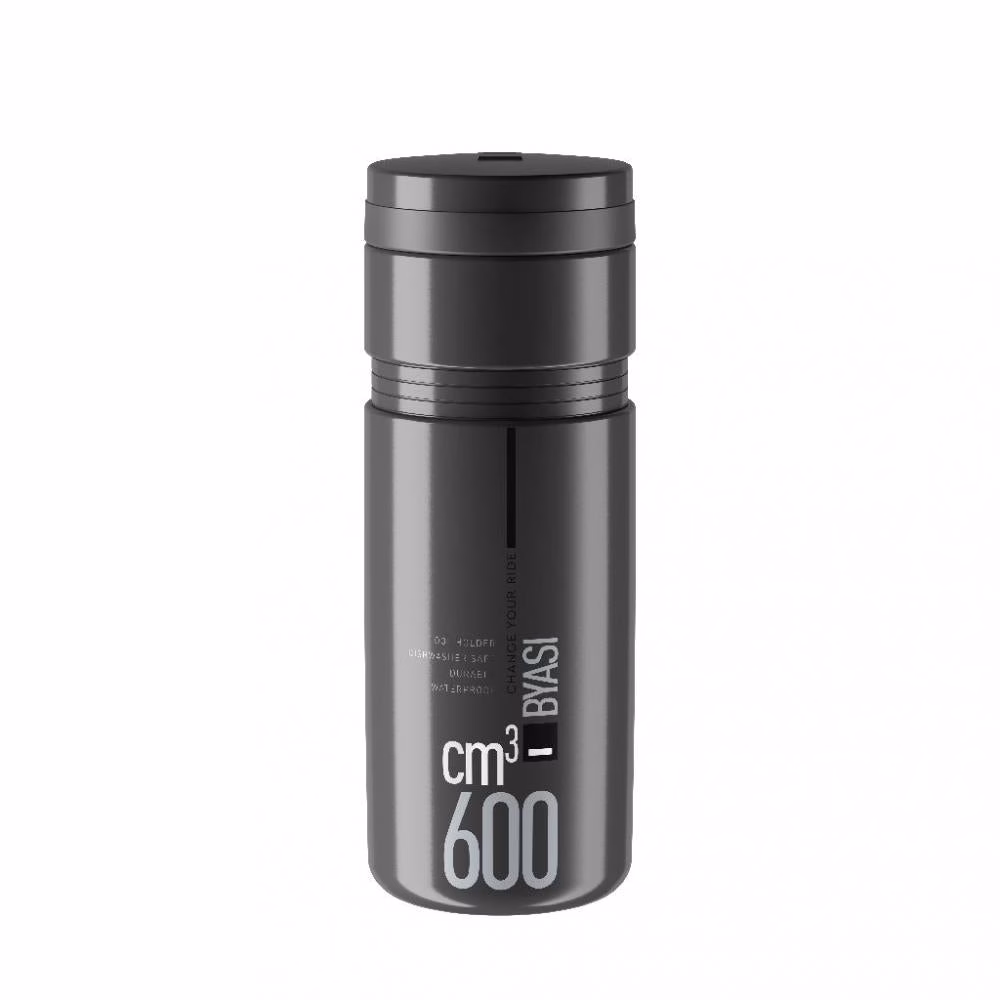 ELITE Transportflasche BYASI dunkelgrau 600 ml - Flaschenhalter - Flaschenbox