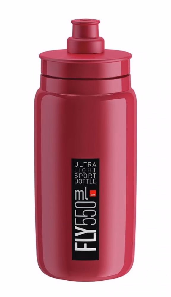 Elite Trinkflasche Fly 550 ml Bordeauxrot