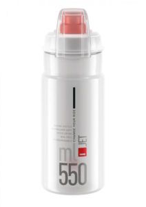 Elite Trinkflasche Jet Plus 550 ml klar rot