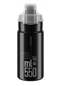 Elite Trinkflasche Jet Plus 550 ml schwarz grau