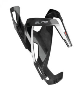 Elite Trinkflaschenhalter Vico Carbon schwarz glänzend/weiß