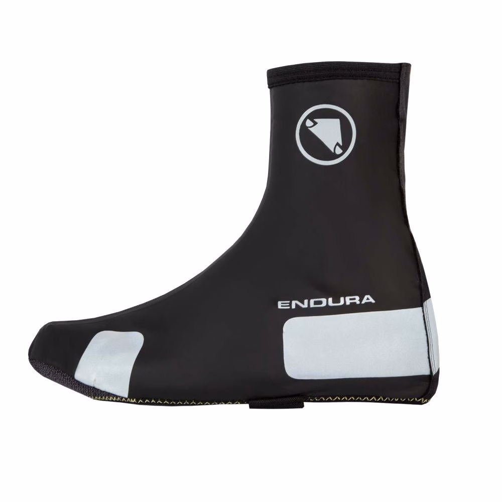 Endura Urban Luminite II Überschuhe  Wasserdicht, 360° Reflexion, robustes PU-Gewebe, Aramid-Verstärkung, ideal für Pendler und Radfahrer