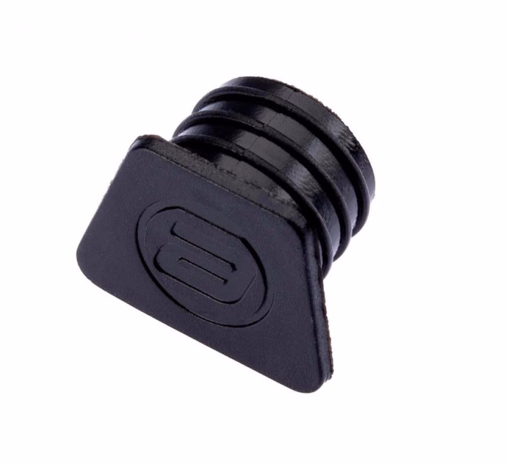 Ergotec Abdeckstopfen Ahead 50 Sepia - Kunststoff-Steckstopfen, passend für Ergotec Sepia/Vorbau Ahead 50, schwarz