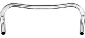 Ergotec Bügel Fixie Horn Bar Ø 25,4 mm 440 mm Höhe 0 mm 12° silber poliert