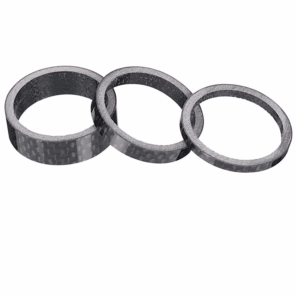 Ergotec Carbon Spacer schwarz 1 1/8 Zoll / 25 mm,