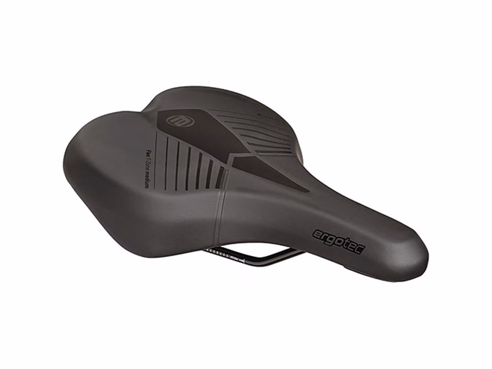 ergotec ES Comfort M Fahrradsattel (medium | schwarz)