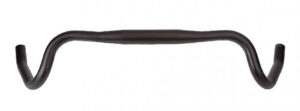 ergotec Gravel Lenker 31 schwarz sandgestrahlt - stabiler Dropbar für Gravel & Reise