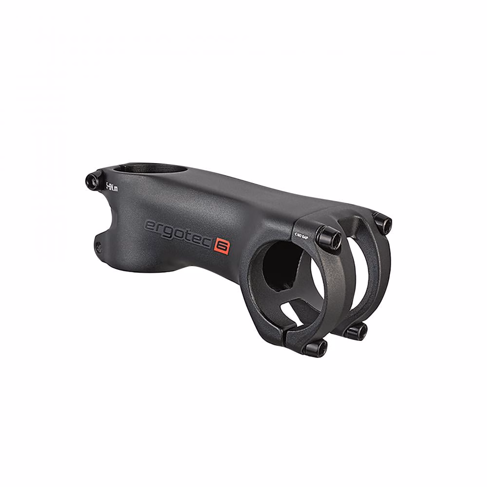 Ergotec Hake Vorbau 60 mm - Ø 28 6/31 8 mm Schwarz - Gravel & Road - 31.8 mm
