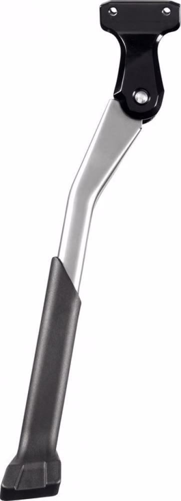 Ergotec Hinterbauständer Fahrrad 26 bis 28 Zoll silber schwarz Edelstahl Alu