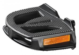 Ergotec Kunststoffpedal EP-1 9/16 Zoll mit Reflektoren