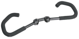 Ergotec Lenkerbügel AHS Premium verstellb. Alu Ø 31,8 mm 600 mm schwarz/sand