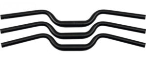 Ergotec Lenkerbügel M-Bar S Alu Ø 31,8 mm 700 mm schwarz/matt 14° Level6