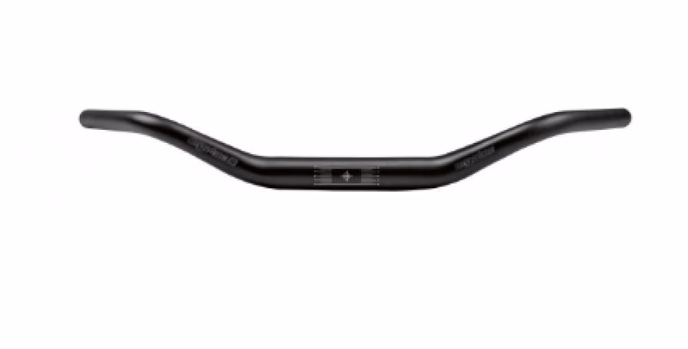 Ergotec Moon Cruiser Lenker 60° Schwarz - Ergonomischer Lenkerbügel 31,8 mm