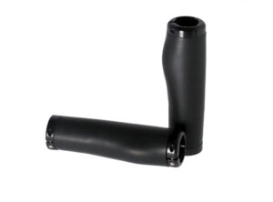 Ergotec MTB-ATB-Griffe Kyoto Silicon/Alu, 130/130mm per Paar schwarz
